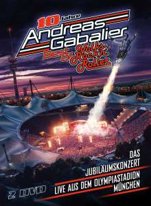 Andreas Gabalier: Best Of Volks-Rock’n’Roller: Das Jubiläumskonzert live aus dem Olympiastadion in München, 2 DVDs