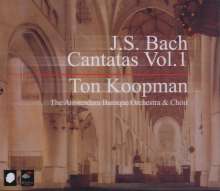 Johann Sebastian Bach (1685-1750): Sämtliche Kantaten Vol.1 (Koopman), 3 CDs