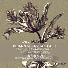 Johann Sebastian Bach (1685-1750): Famous Cantatas Vol.1 - Mühlhausen 1707/1708 (Ton Koopman), CD