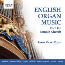 James Vivian - English Organ Music from the Temple Church, CD