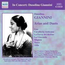 Dusolina Giannini - Arien &amp; Duette, CD