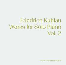 Friedrich Kuhlau (1786-1832): Klavierwerke Vol.2, CD