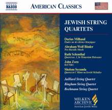Darius Milhaud (1892-1974): Jüdische Streichquartette, CD