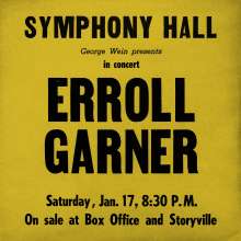 Erroll Garner (1921-1977): Symphony Hall Concert, CD