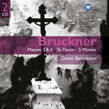 Anton Bruckner (1824-1896): Messen Nr.2 &amp; 3, 2 CDs