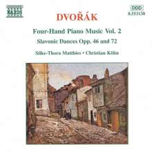 Antonin Dvorak (1841-1904): Klavierwerke zu 4 Händen Vol.2, CD