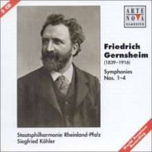Friedrich Gernsheim (1839-1916): Symphonien Nr.1-4, 2 CDs