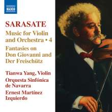 Pablo de Sarasate (1844-1908): Musik für Violine &amp; Orchester Vol.4, CD