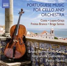 Bruno Borralhinho - Portugiesische Musik für Cello &amp; Orchester, CD