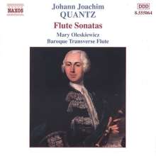 Johann Joachim Quantz (1697-1773): 4 Flötensonaten, CD