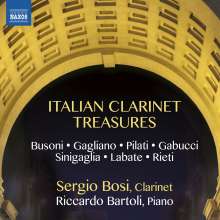Sergio Bosi - Italian Clarinet Treasures, CD