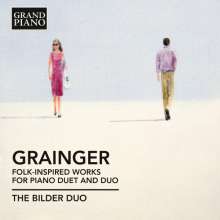 Percy Grainger (1882-1961): Folk-Inspired Works für Klavier 4-händig &amp; 2 Klaviere, CD