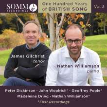 James Gilchrist - One Hundred Years of British Song Vol.3, CD