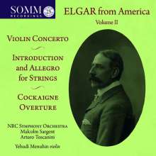 Edward Elgar (1857-1934): Elgar from America Vol.2, CD