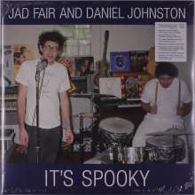Jad Fair &amp; Daniel Johnston: It's Spooky (remastered) (Limited Edition) (White Vinyl), 2 LPs und 1 Single 7"