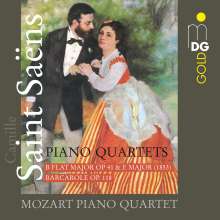 Camille Saint-Saens (1835-1921): Klavierquartette in E &amp; op.41, Super Audio CD