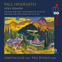 Paul Hindemith (1895-1963): Sonaten für Viola &amp; Klavier, Super Audio CD
