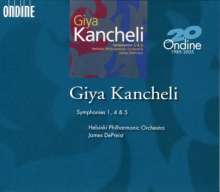 Giya Kancheli (1935-2019): Symphonien Nr.1,4,5, CD