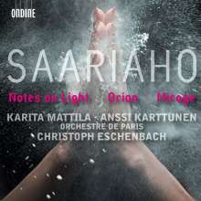 Kaija Saariaho (geb. 1952): Notes on Light für Cello &amp; Orchester, CD