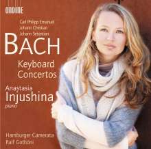 Anastasia Injushina - Bach Keyboard Concertos, CD