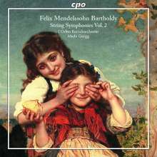 Felix Mendelssohn Bartholdy (1809-1847): Streichersymphonien Vol.2, CD