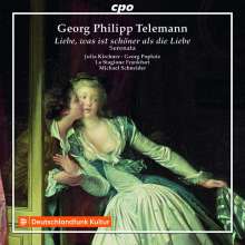 Georg Philipp Telemann (1681-1767): Serenata TVWV 11:26 "Liebe, was ist schöner als die Liebe", CD