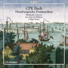 Carl Philipp Emanuel Bach (1714-1788): Hamburgische Festmusiken, CD