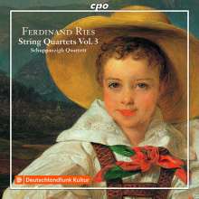 Ferdinand Ries (1784-1838): Streichquartette Vol.3, CD