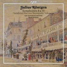 Julius Röntgen (1855-1932): Symphonien Nr.8 &amp; 15, CD