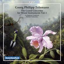 Georg Philipp Telemann (1681-1767): Konzerte für mehrere Instrumente &amp; Orchester Vol.1, CD