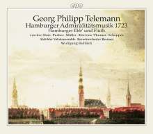 Georg Philipp Telemann (1681-1767): Hamburger Admiralitätsmusik 1723, 2 CDs