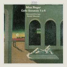 Max Reger (1873-1916): Sonaten für Cello &amp; Klavier Nr.1 &amp; 4, CD