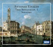 Antonio Vivaldi (1678-1741): Sonaten für 2 Violinen &amp; Bc op.1 Nr.1-12, 2 CDs