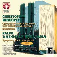 Christopher Wright (geb. 1954): Violinkonzert "And then there was silence ...", CD