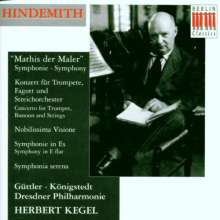 Paul Hindemith (1895-1963): Symphonie "Mathis der Maler", 2 CDs