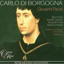Giovanni Pacini (1796-1867): Carlo di Borgogna, 3 CDs