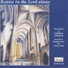 Guildford Cathedral Choir - Rejoice in the Lord alway, CD