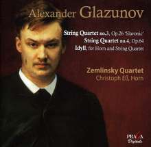Alexander Glasunow (1865-1936): Streichquartette Nr.3 &amp; 4, Super Audio CD
