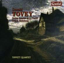 Donald Francis Tovey (1875-1940): Streichquartett G-Dur op.23, CD