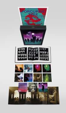 Porcupine Tree: The Delerium Years 1991 - 1997 (Limited Edition Boxset), 13 CDs und 1 Buch