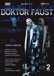 Ferruccio Busoni (1866-1924): Doktor Faust, 2 DVDs