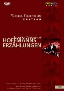 Jacques Offenbach (1819-1880): Les Contes D'Hoffmann (Walter Felsenstein-Edition), DVD