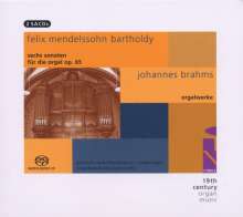 Felix Mendelssohn Bartholdy (1809-1847): Orgelsonaten op.65 Nr.1-6, 2 Super Audio CDs