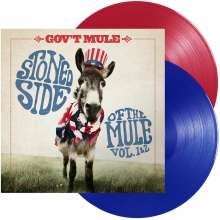 Gov't Mule: Stoned Side Of The Mule  Vol. 1 &amp; 2 (Blue &amp; Red Vinyl), 2 LPs