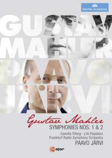 Gustav Mahler (1860-1911): Symphonien Nr.1 &amp; 2, 2 DVDs