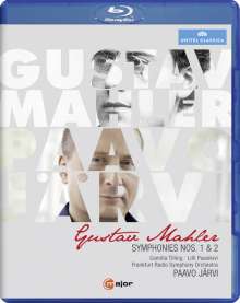 Gustav Mahler (1860-1911): Symphonien Nr.1 &amp; 2, Blu-ray Disc