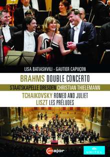 Johannes Brahms (1833-1897): Konzert für Violine,Cello &amp; Orchester h-moll op.102, DVD