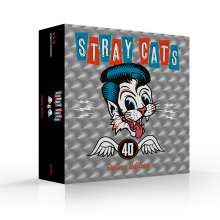 Stray Cats: 40 (Limited-Deluxe-Edition), 1 CD und 1 Merchandise