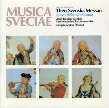 Johan Helmich Roman (1694-1758): Then Svenska Messan (Schwedische Messe), CD