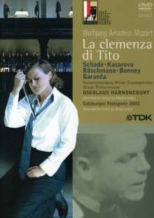 Wolfgang Amadeus Mozart (1756-1791): La Clemenza di Tito, 2 DVDs